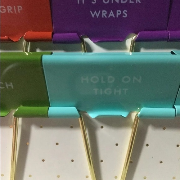 KATE SPADE BINDERS CLIPS.Great Gift 🎁 - Picture 3 of 4